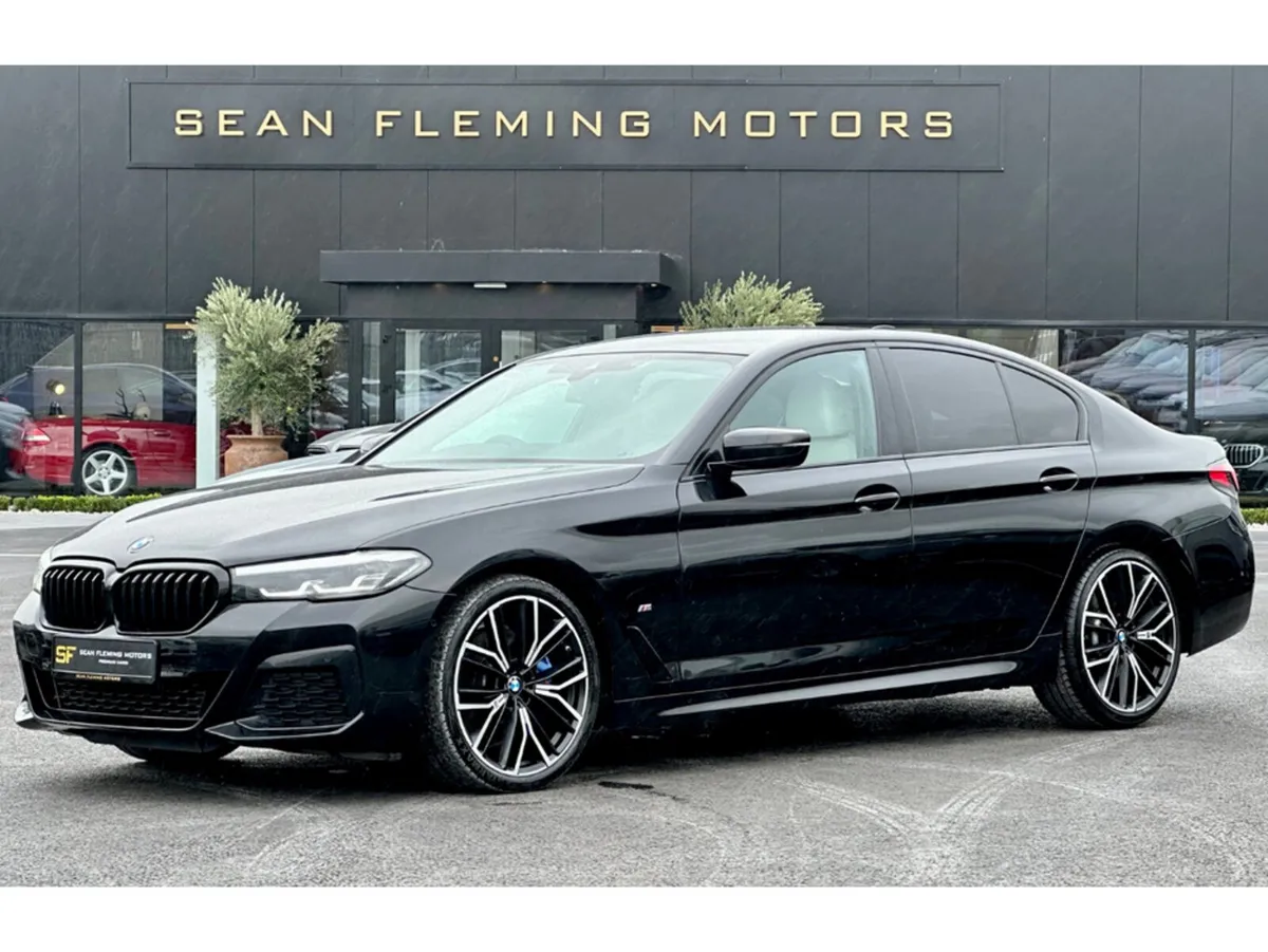 BMW 5-Series Saloon, Diesel, 2022, Black