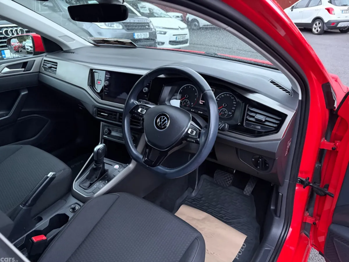 Volkswagen Polo Hatchback, Petrol, 2021, Red