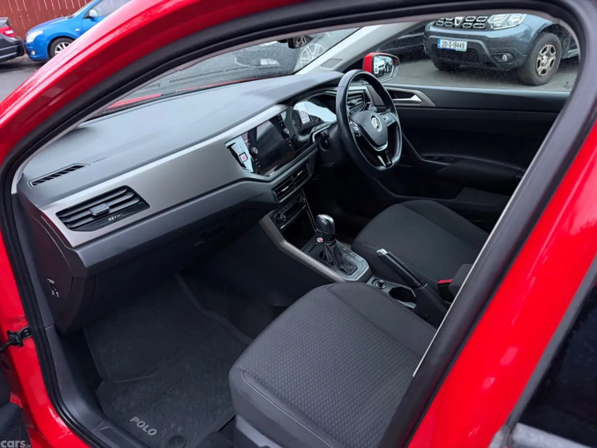 Volkswagen Polo Hatchback, Petrol, 2021, Red