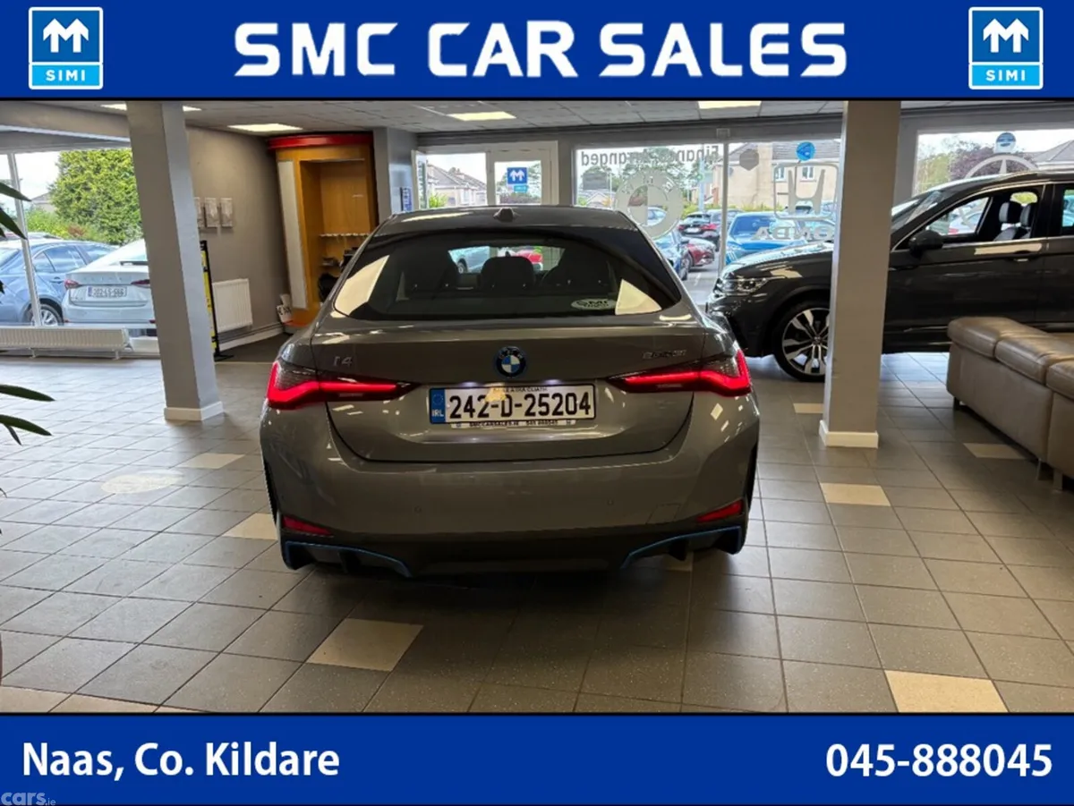 BMW i4 Coupe, Electric, 2024, Grey