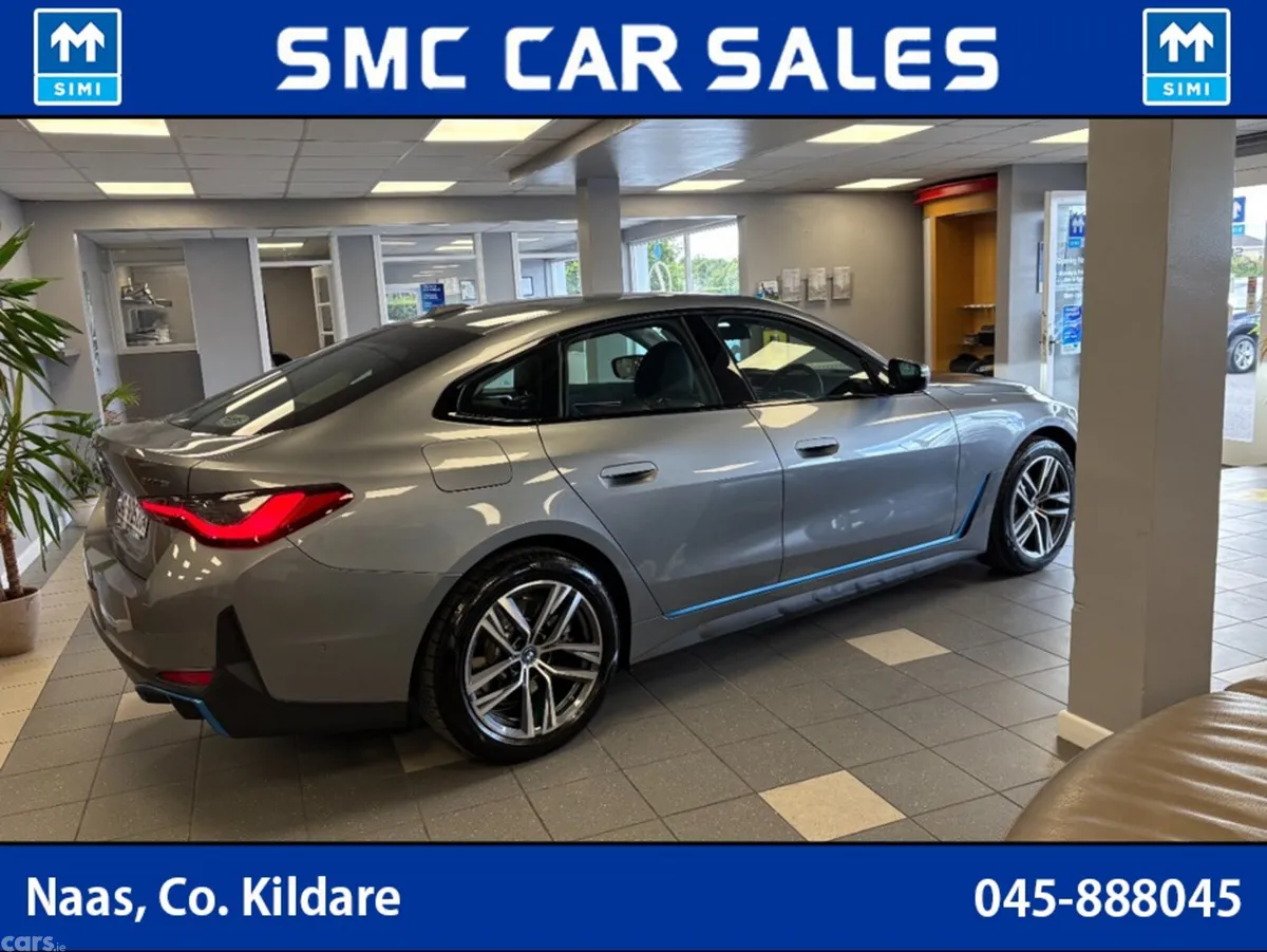 BMW i4 Coupe, Electric, 2024, Grey