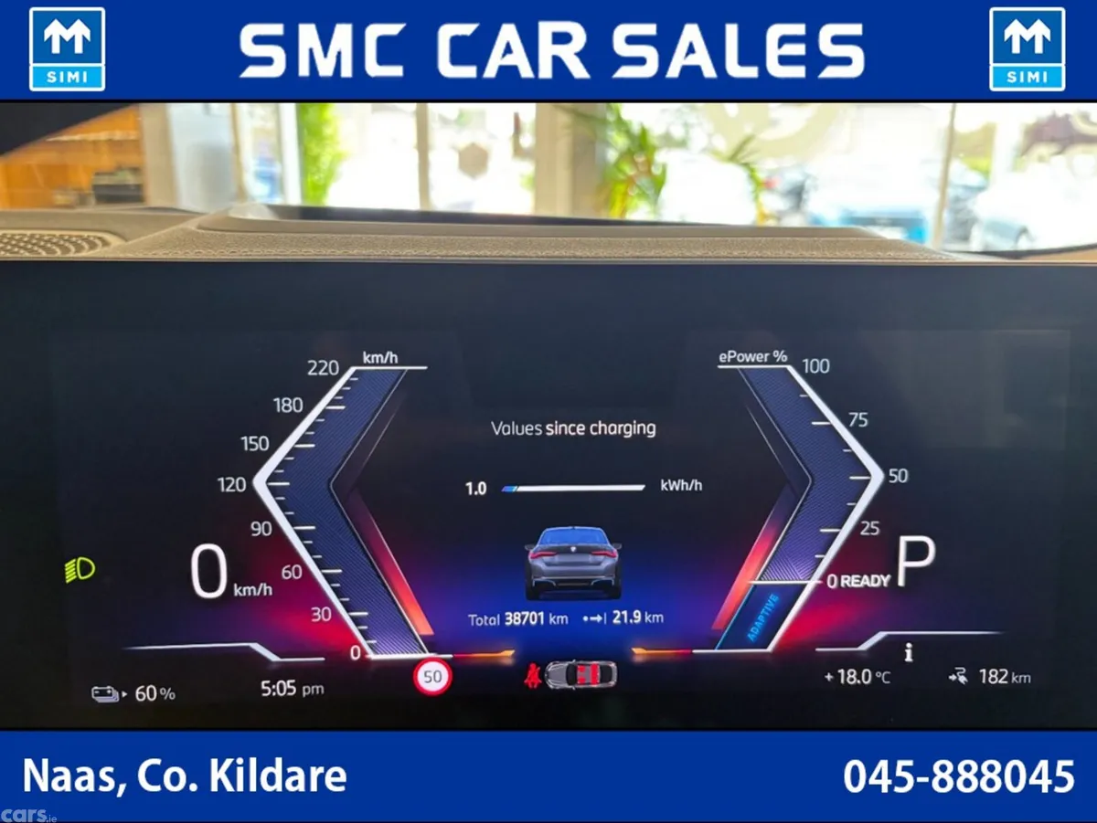 BMW i4 Coupe, Electric, 2024, Grey