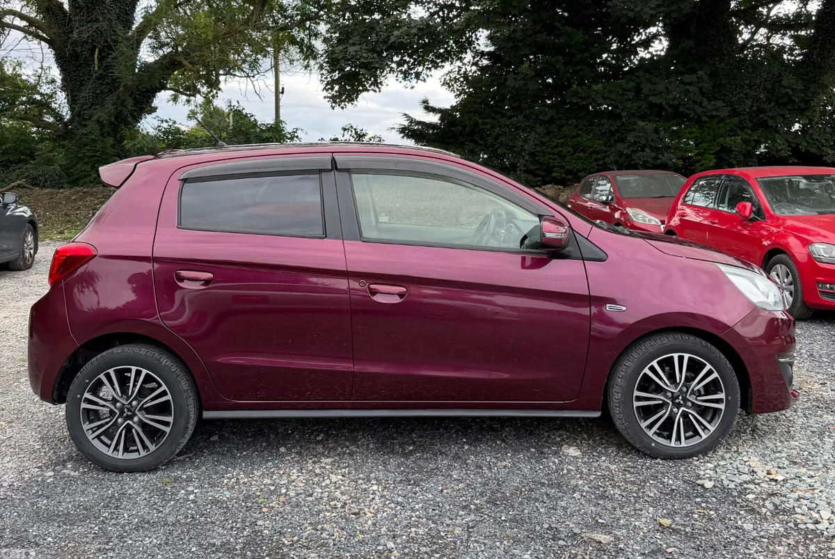 Mitsubishi Mirage Hatchback, Petrol, 2016, Red
