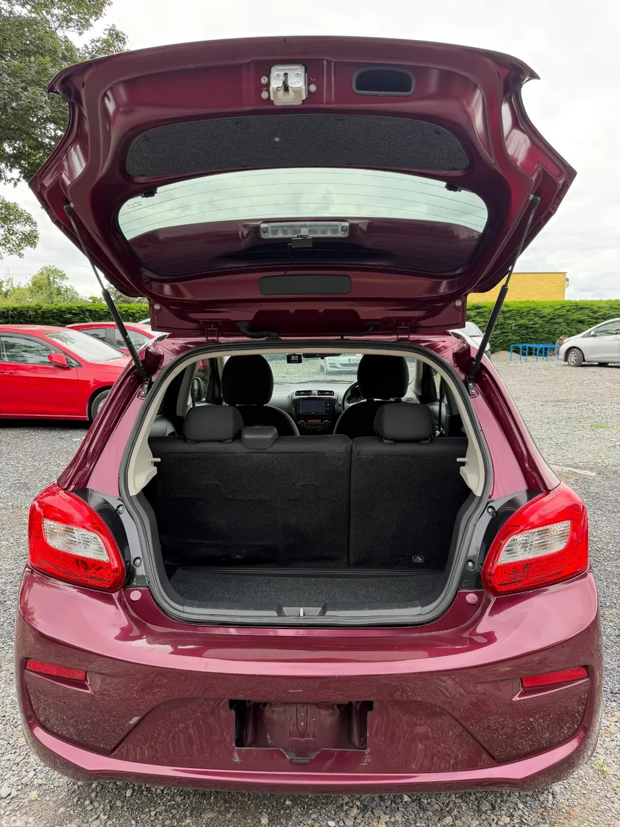 Mitsubishi Mirage Hatchback, Petrol, 2016, Red