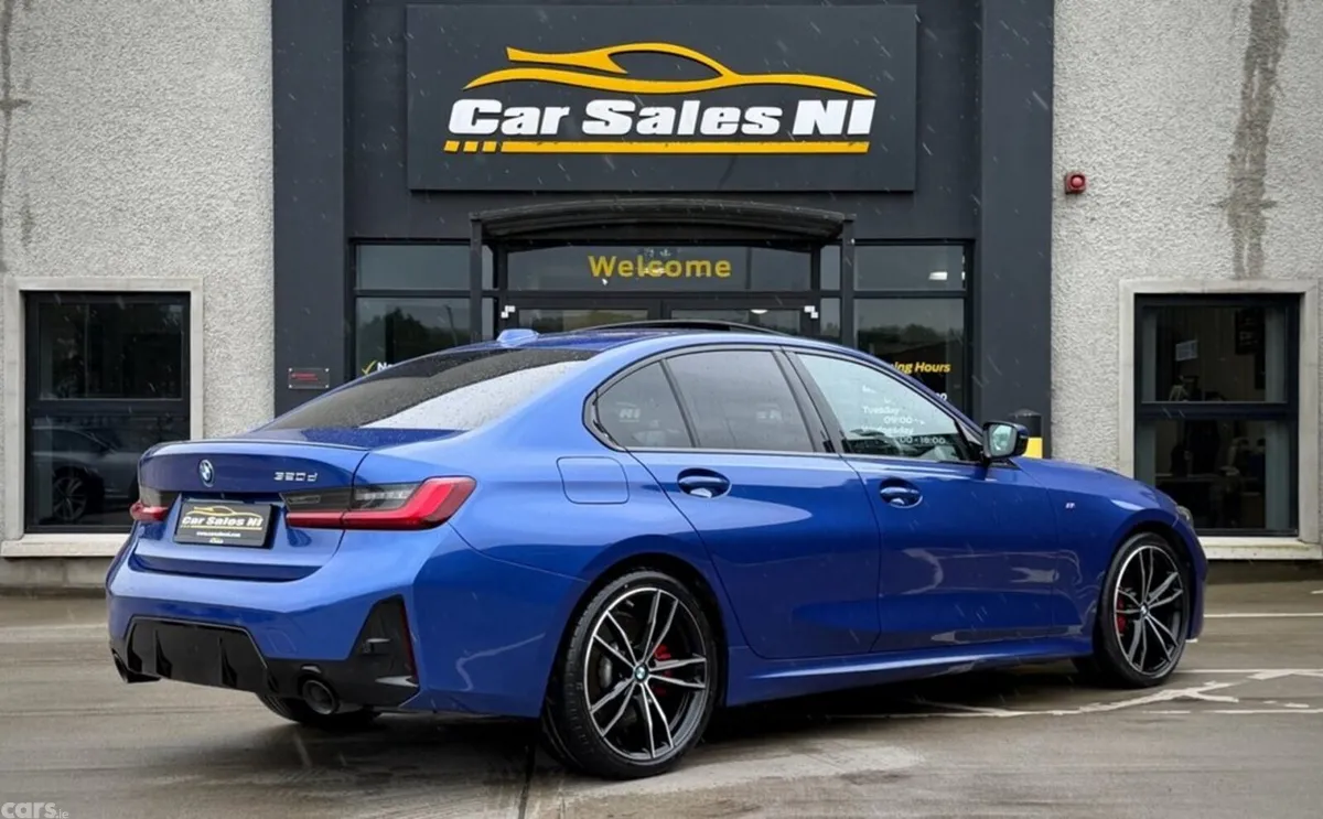 BMW 3-Series Saloon, Diesel Hybrid, 2023, Blue