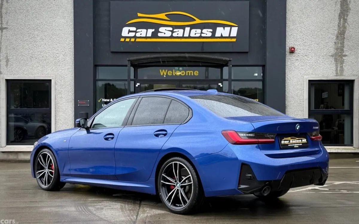 BMW 3-Series Saloon, Diesel Hybrid, 2023, Blue