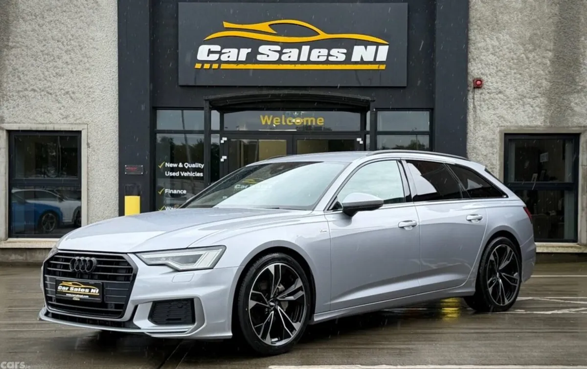 Audi A6 Estate, Diesel Hybrid, 2022, Silver