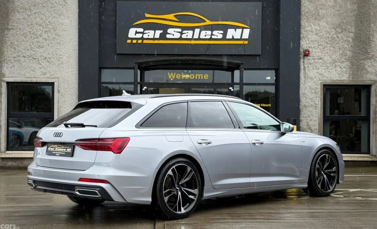 Audi A6 Estate, Diesel Hybrid, 2022, Silver