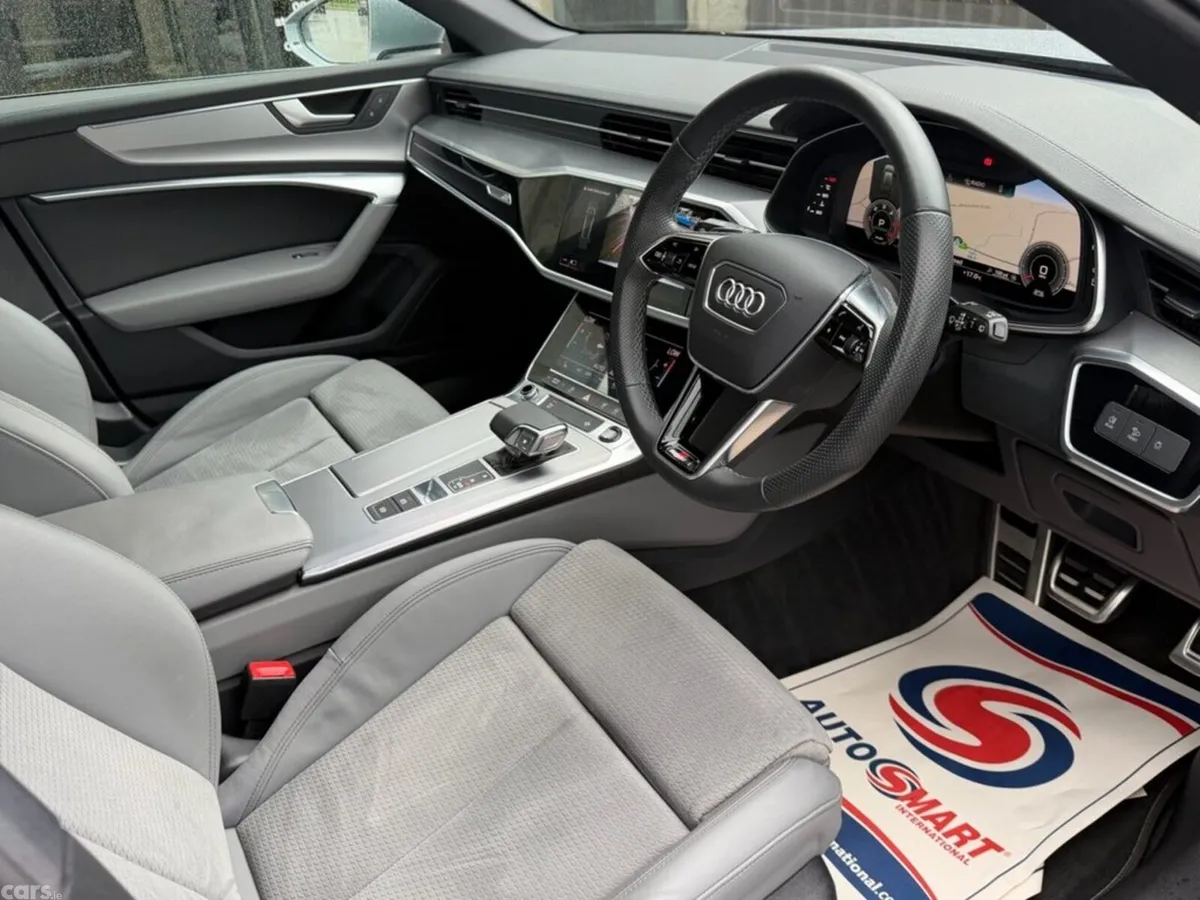 Audi A6 Estate, Diesel Hybrid, 2022, Silver