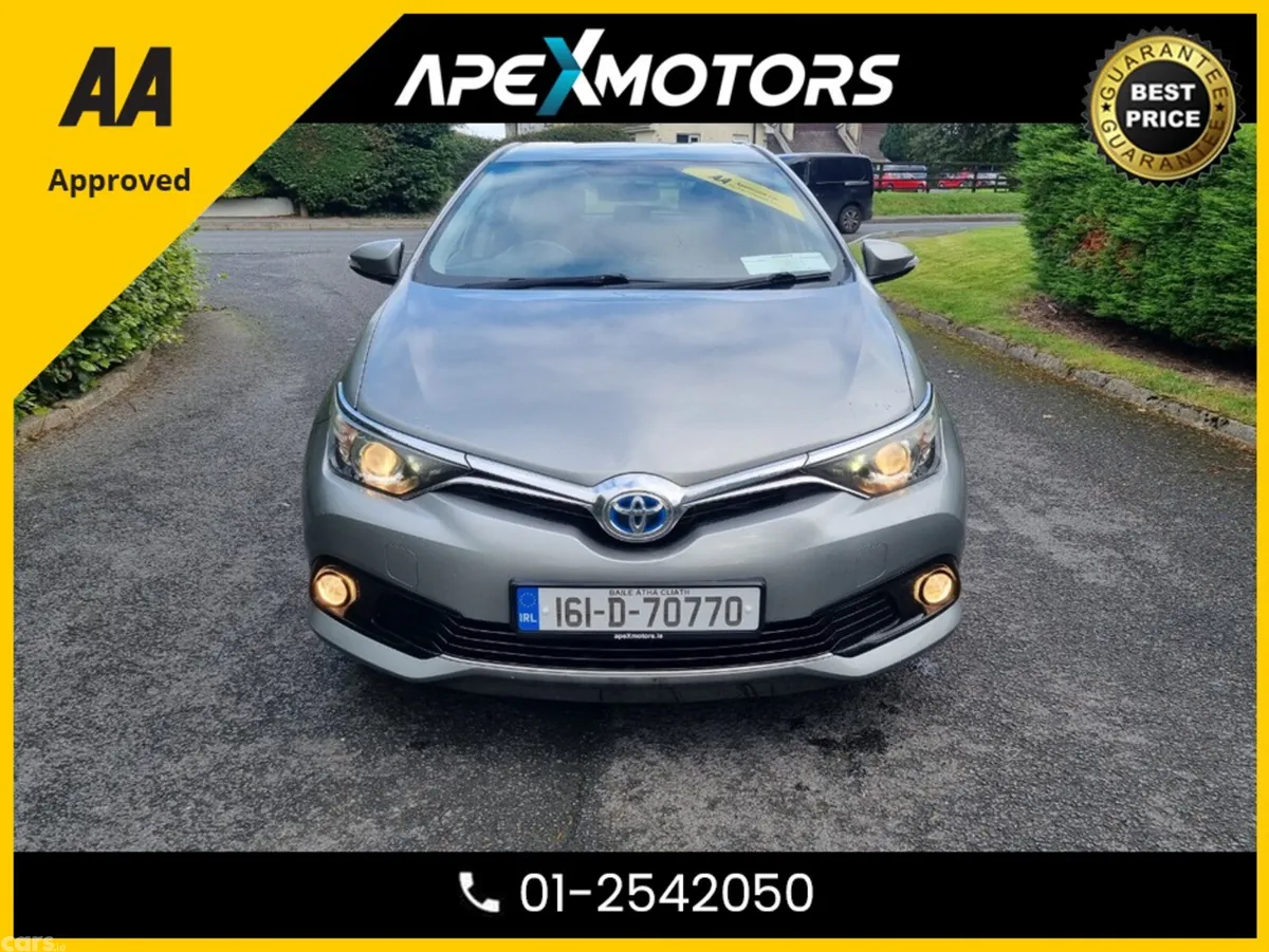 Toyota Auris Hatchback, Petrol Hybrid, 2016, Grey