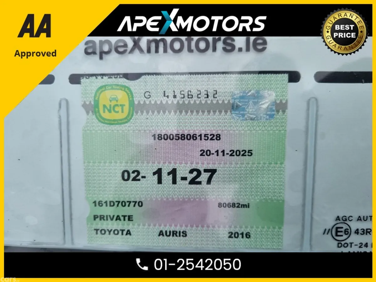 Toyota Auris Hatchback, Petrol Hybrid, 2016, Grey