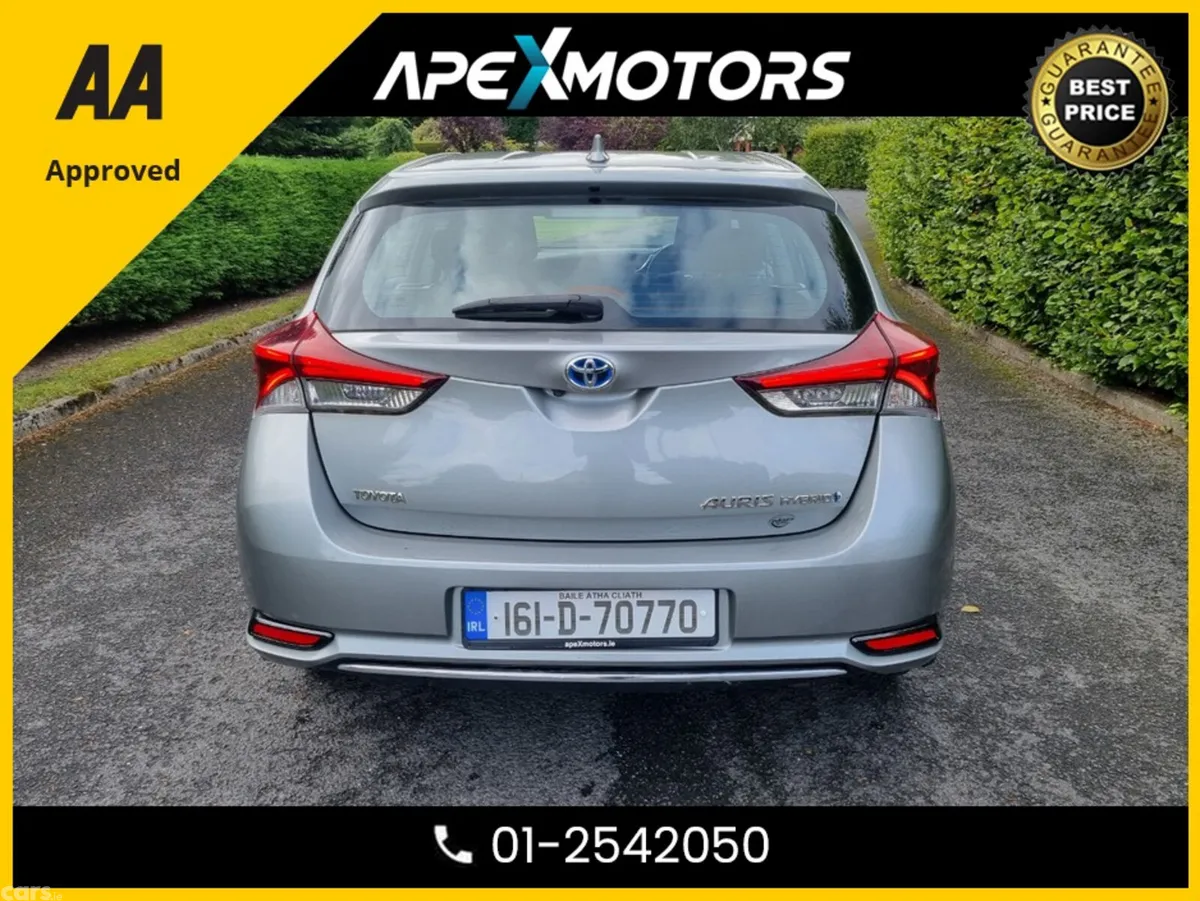 Toyota Auris Hatchback, Petrol Hybrid, 2016, Grey