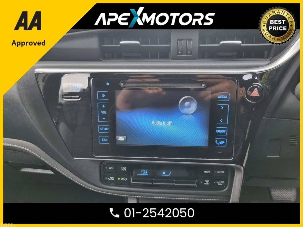Toyota Auris Hatchback, Petrol Hybrid, 2016, Grey