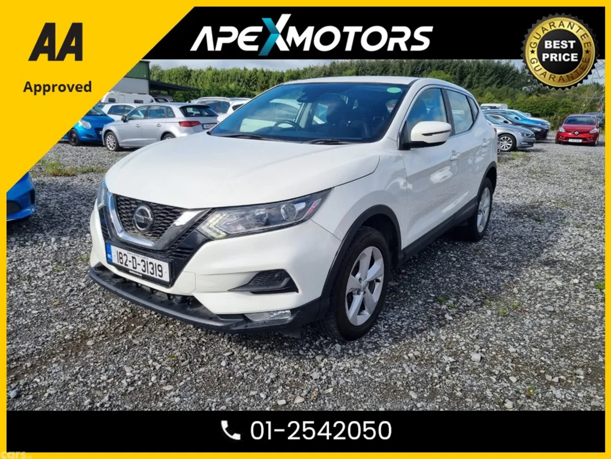 Nissan Qashqai SUV, Diesel, 2018, White