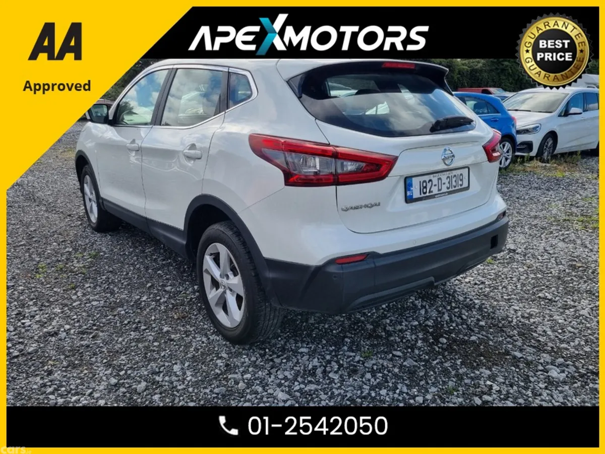 Nissan Qashqai SUV, Diesel, 2018, White