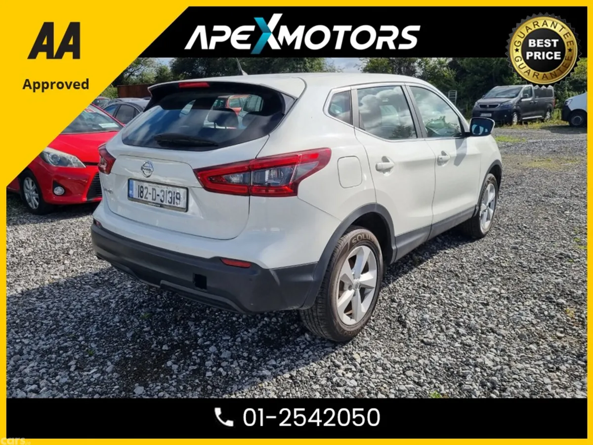Nissan Qashqai SUV, Diesel, 2018, White