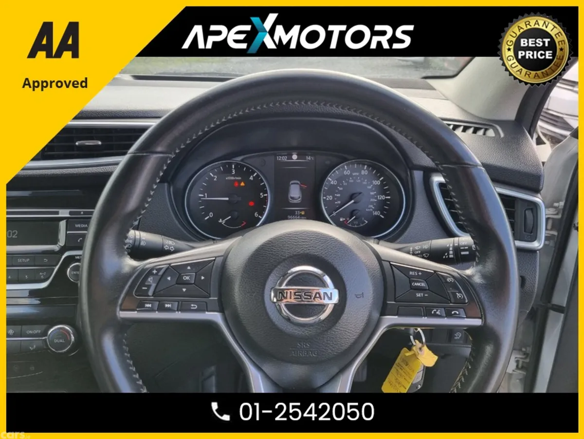 Nissan Qashqai SUV, Diesel, 2018, White