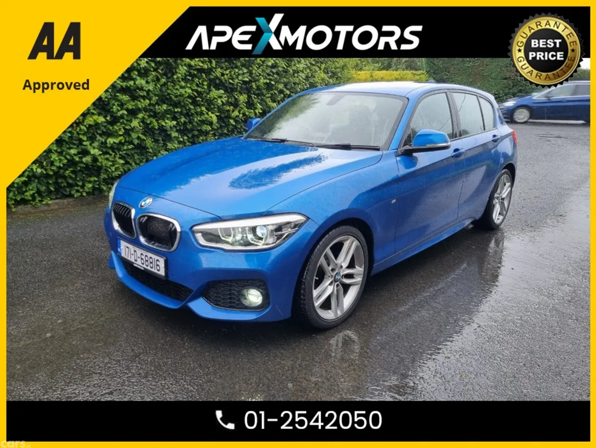 BMW 1-Series Hatchback, Diesel, 2017, Blue