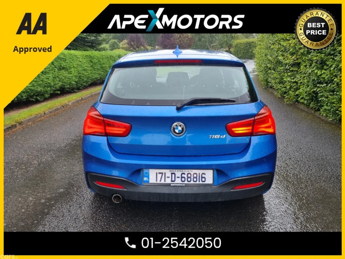 BMW 1-Series Hatchback, Diesel, 2017, Blue