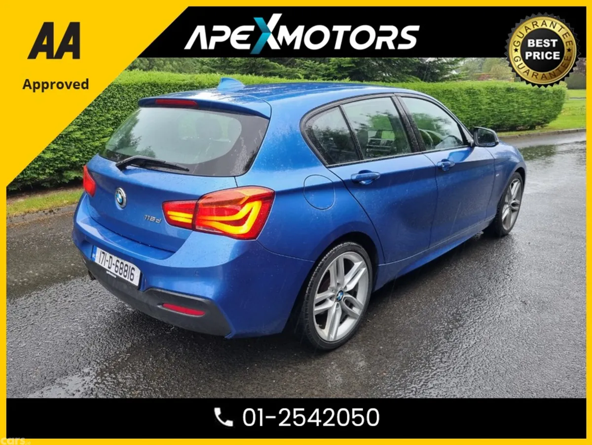 BMW 1-Series Hatchback, Diesel, 2017, Blue