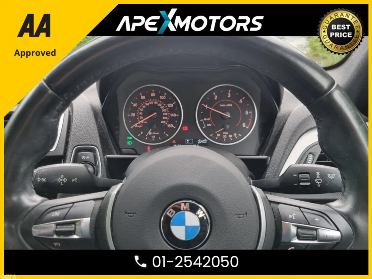 BMW 1-Series Hatchback, Diesel, 2017, Blue