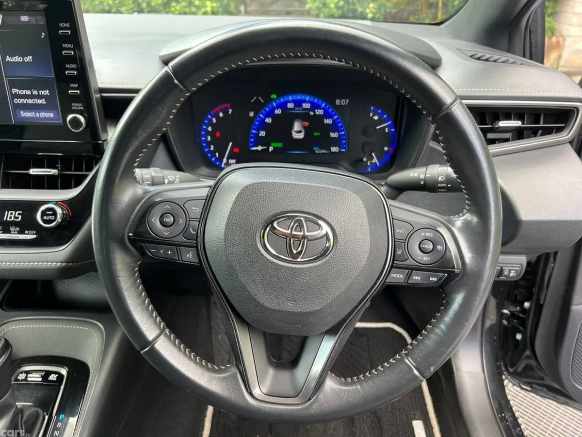Toyota Corolla Estate, Petrol Hybrid, 2021, Black