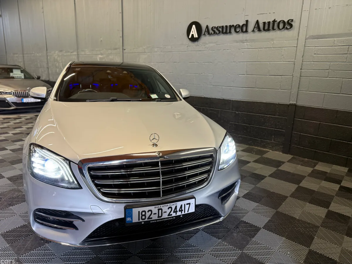 Mercedes-Benz S-Class Saloon, Diesel, 2018, Silver