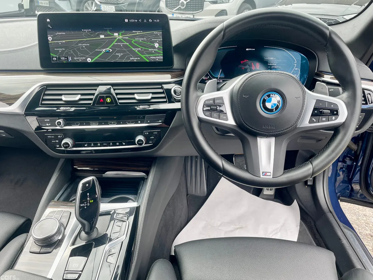 BMW 5-Series Saloon, Petrol Plug-in Hybrid, 2023, Blue