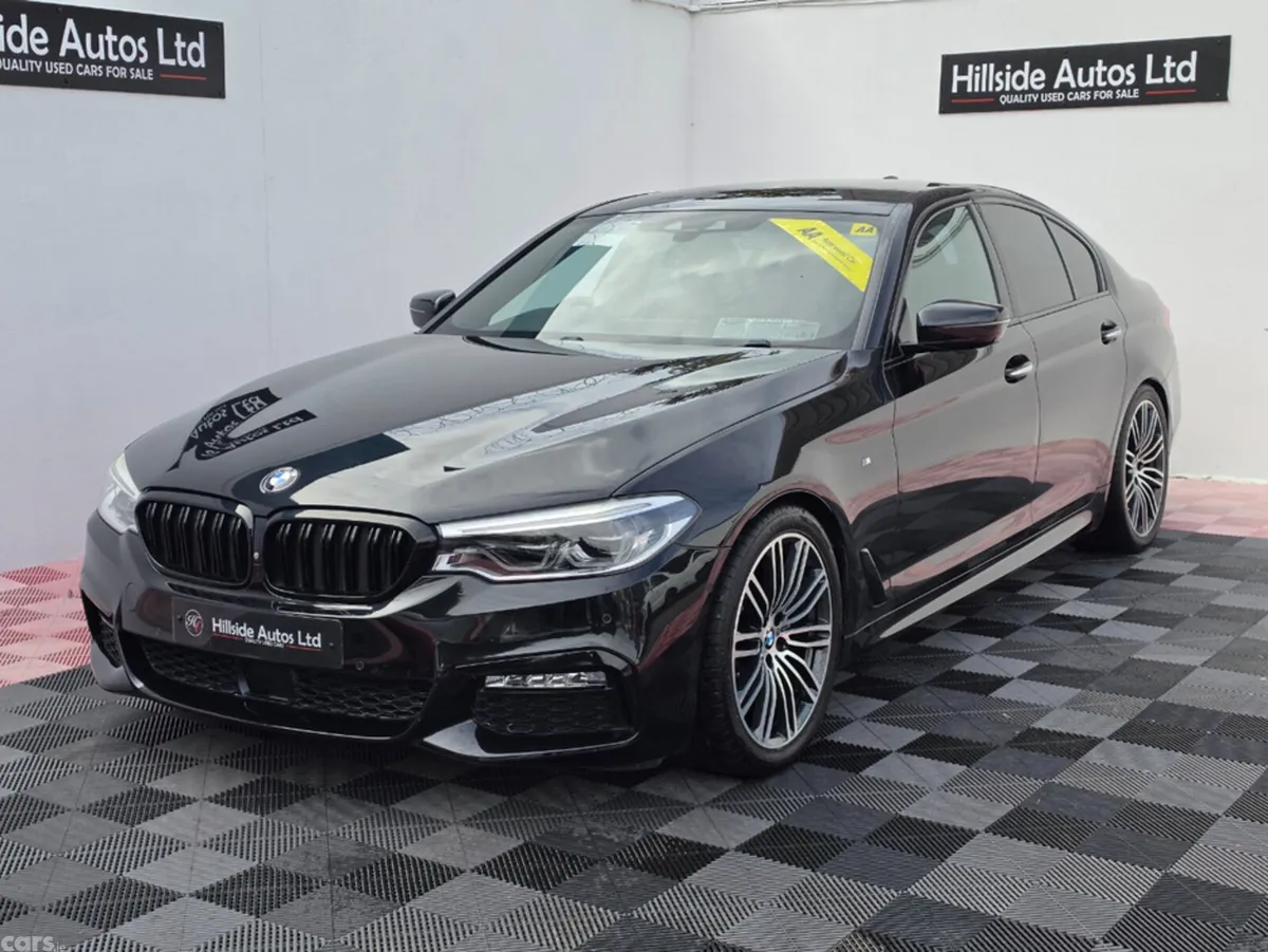 BMW 5-Series Saloon, Diesel, 2017, Black