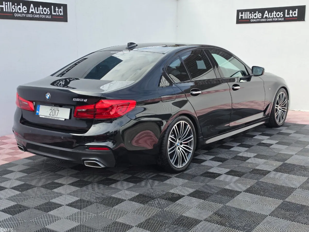 BMW 5-Series Saloon, Diesel, 2017, Black