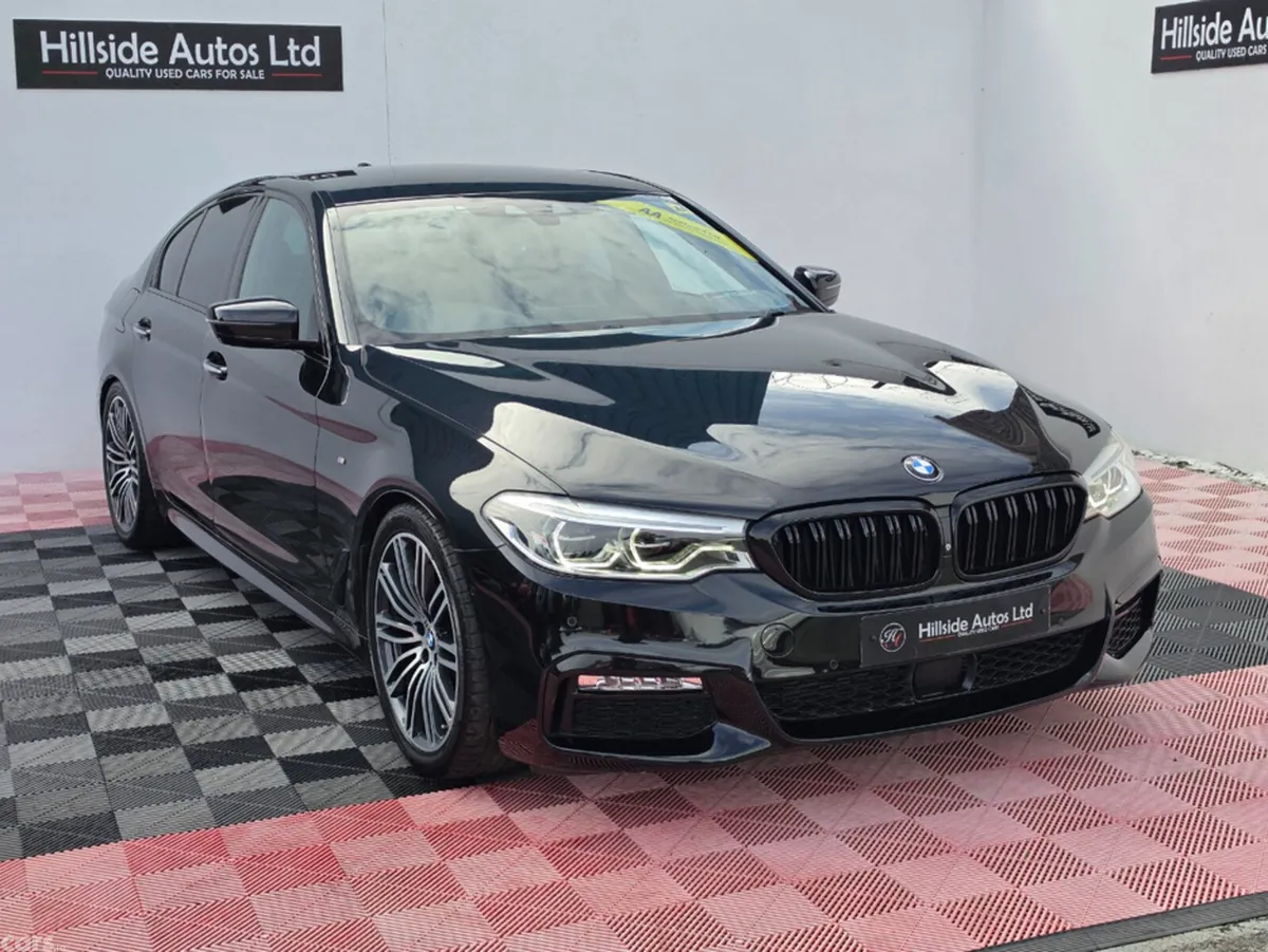 BMW 5-Series Saloon, Diesel, 2017, Black