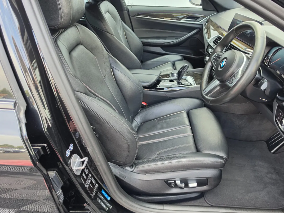 BMW 5-Series Saloon, Diesel, 2017, Black