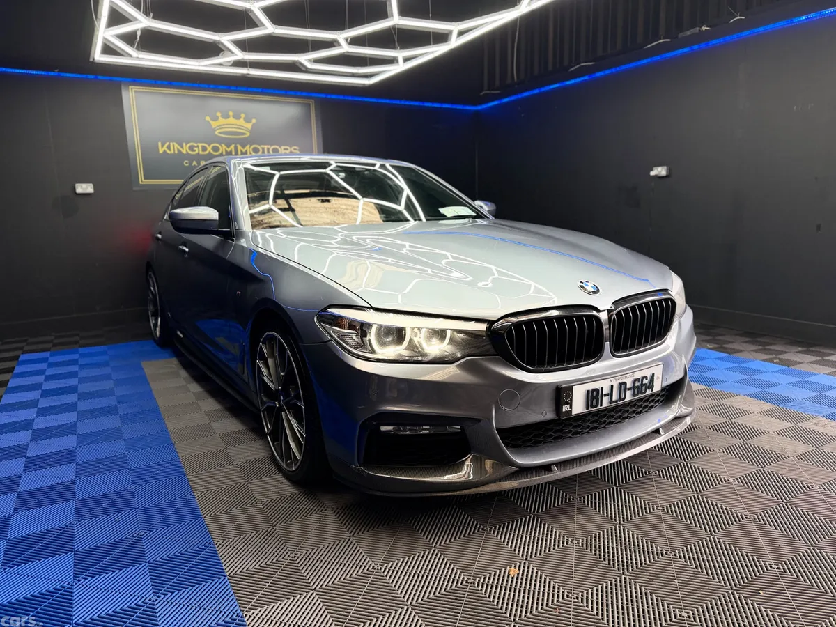 BMW 5-Series Saloon, Diesel, 2018, Blue