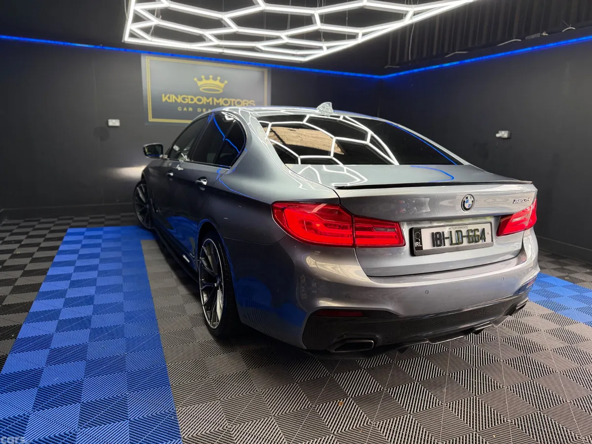 BMW 5-Series Saloon, Diesel, 2018, Blue