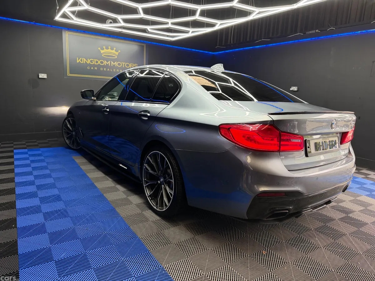 BMW 5-Series Saloon, Diesel, 2018, Blue