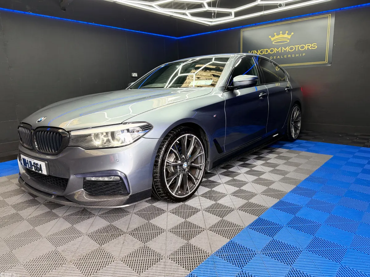BMW 5-Series Saloon, Diesel, 2018, Blue