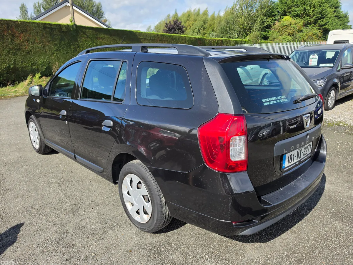 Dacia Logan Estate, Petrol, 2018, Black