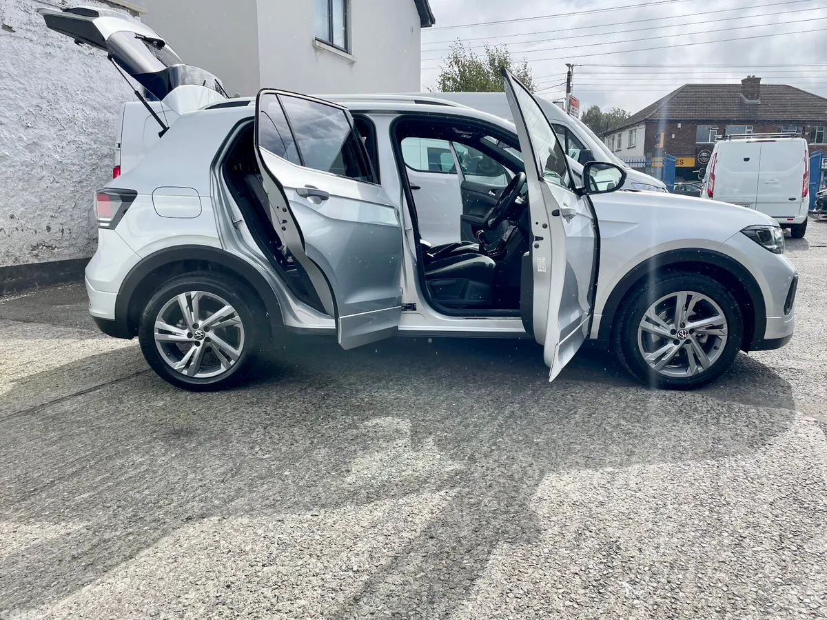 Volkswagen T-Cross SUV, Petrol, 2024, Silver