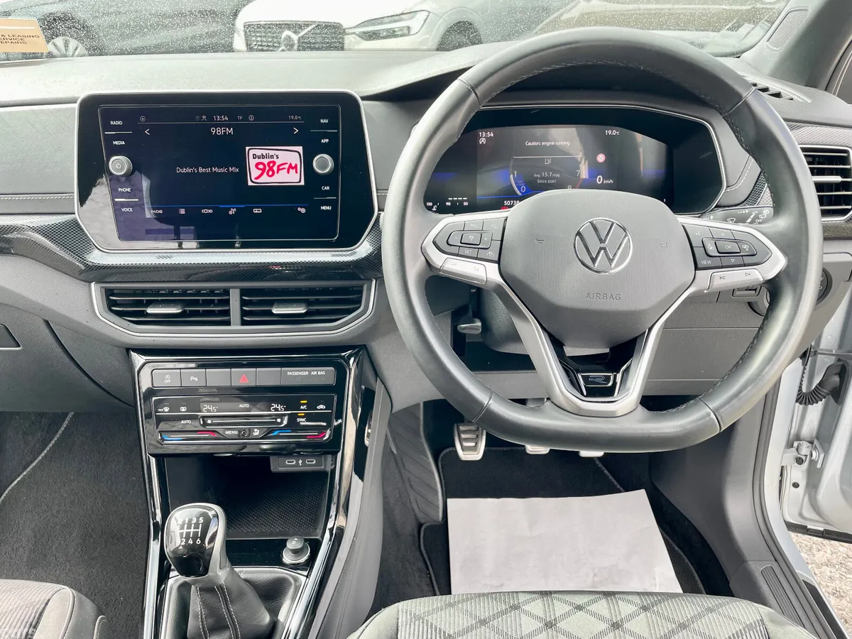 Volkswagen T-Cross SUV, Petrol, 2024, Silver