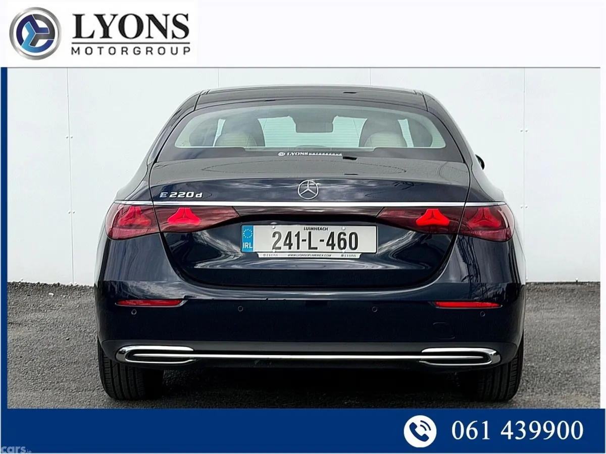 Mercedes-Benz E-Class Saloon, Diesel Hybrid, 2024, Blue