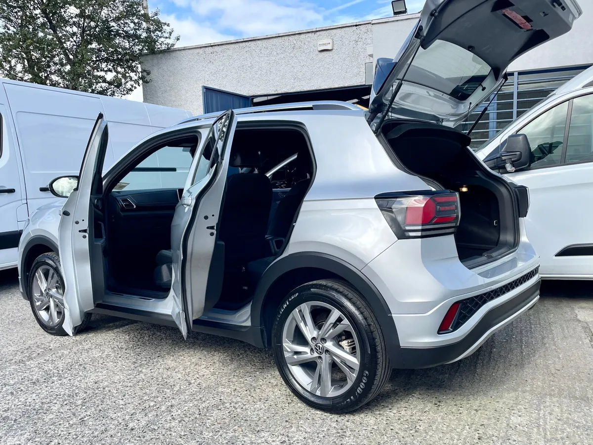 Volkswagen T-Cross SUV, Petrol, 2024, Silver