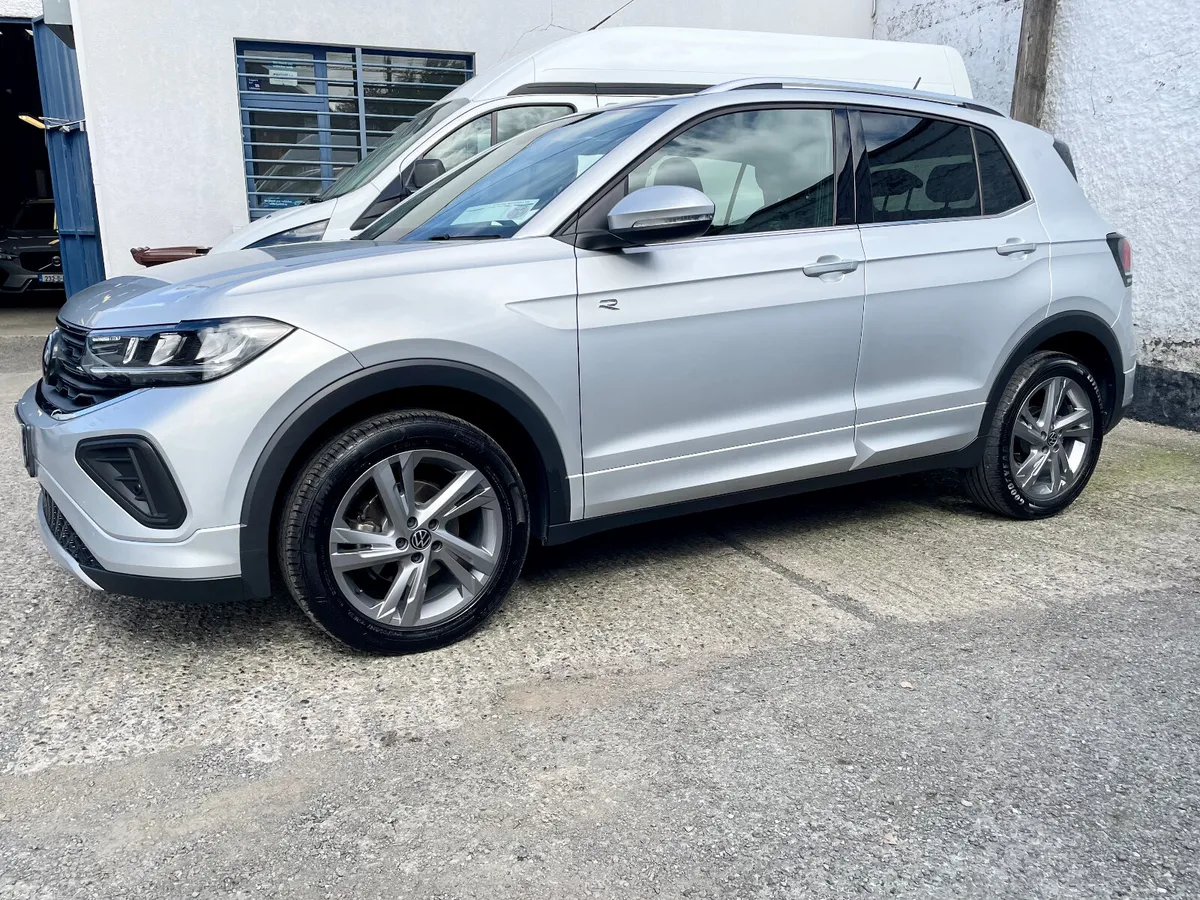 Volkswagen T-Cross SUV, Petrol, 2024, Silver