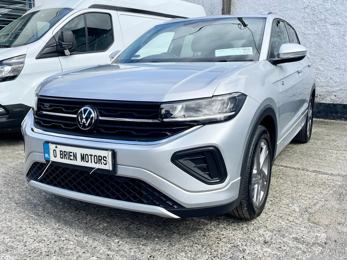 Volkswagen T-Cross SUV, Petrol, 2024, Silver