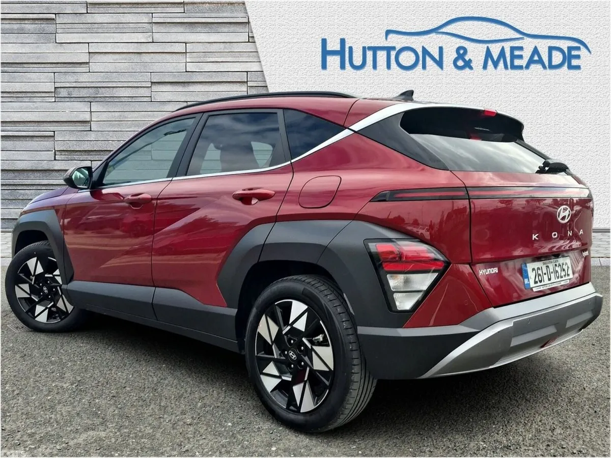 Hyundai KONA SUV, Petrol Hybrid, 2026, Red