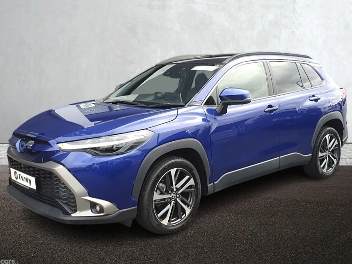 Toyota Corolla Cross SUV, Petrol Hybrid, 2022, Blue