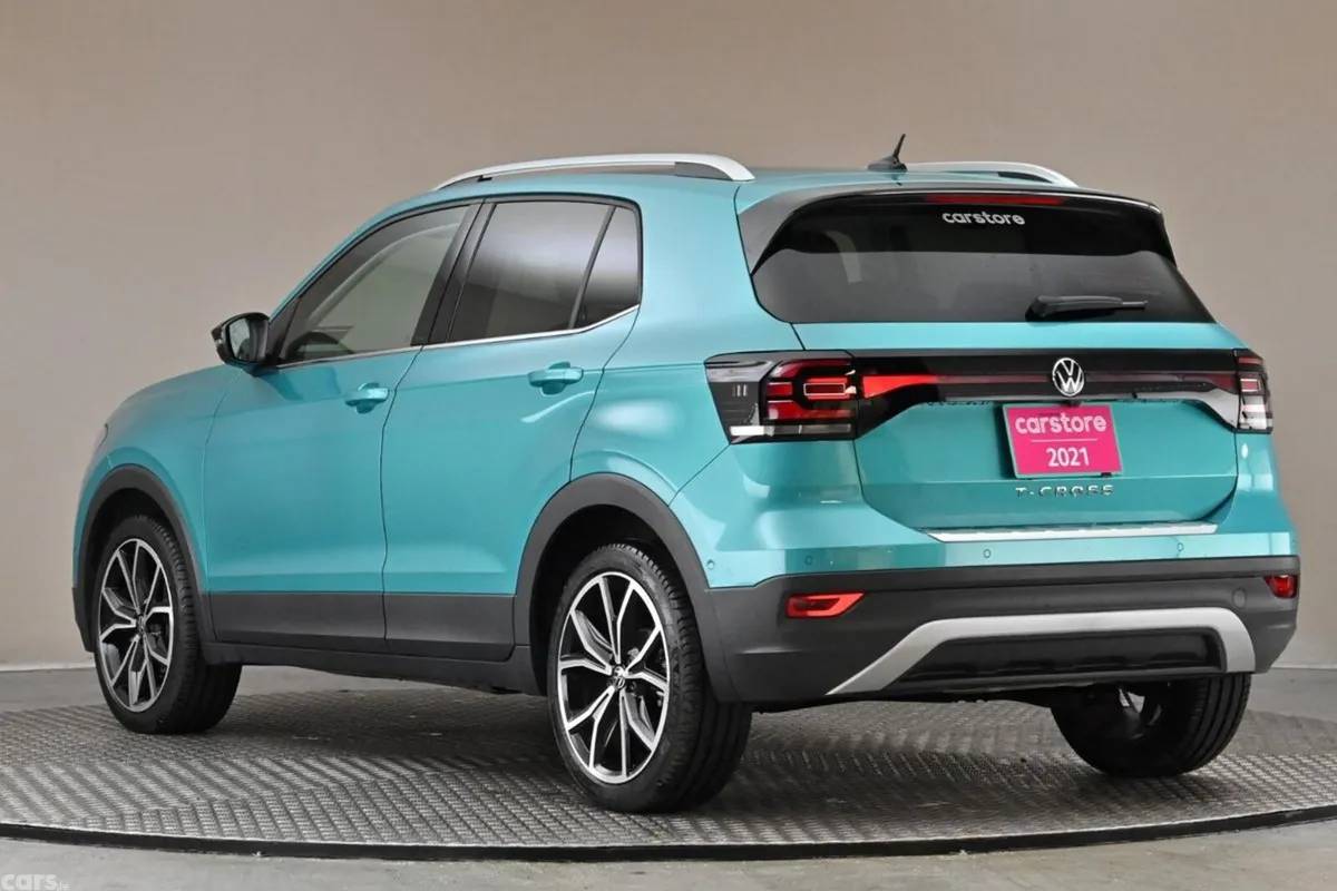 Volkswagen T-Cross SUV, Petrol, 2021, Blue