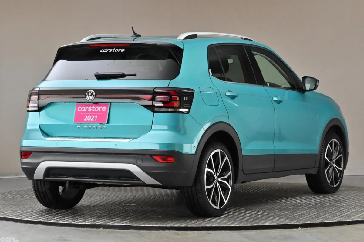 Volkswagen T-Cross SUV, Petrol, 2021, Blue