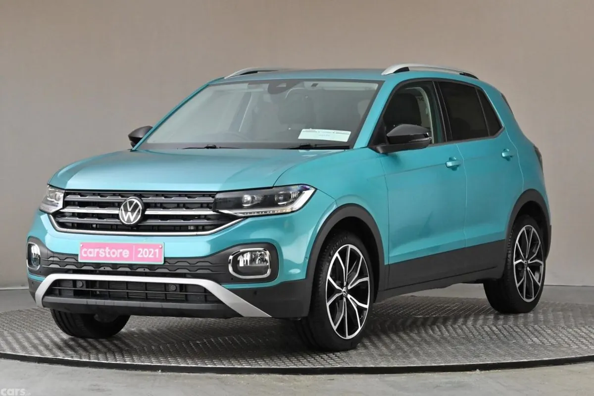 Volkswagen T-Cross SUV, Petrol, 2021, Blue
