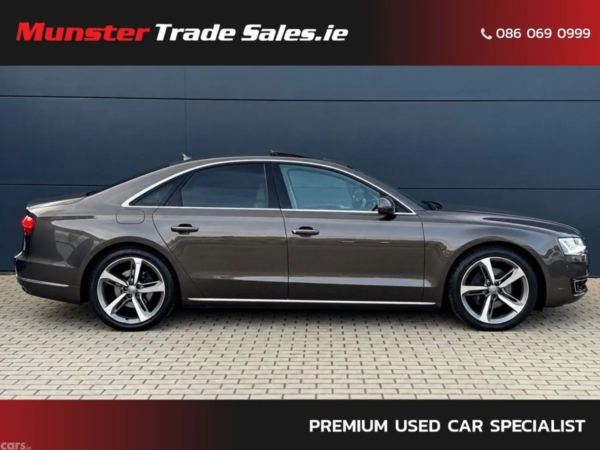 Audi A8 Saloon, Diesel, 2017, Brown