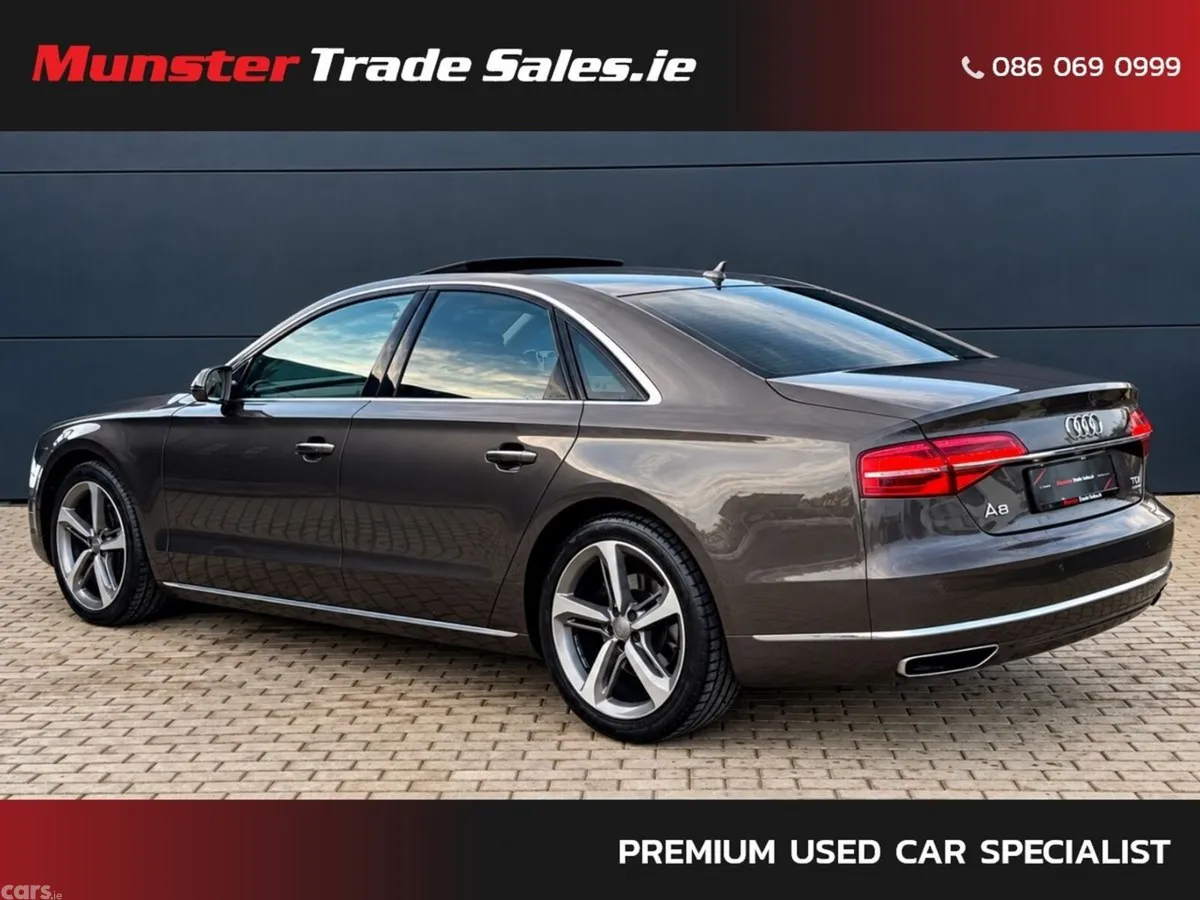 Audi A8 Saloon, Diesel, 2017, Brown